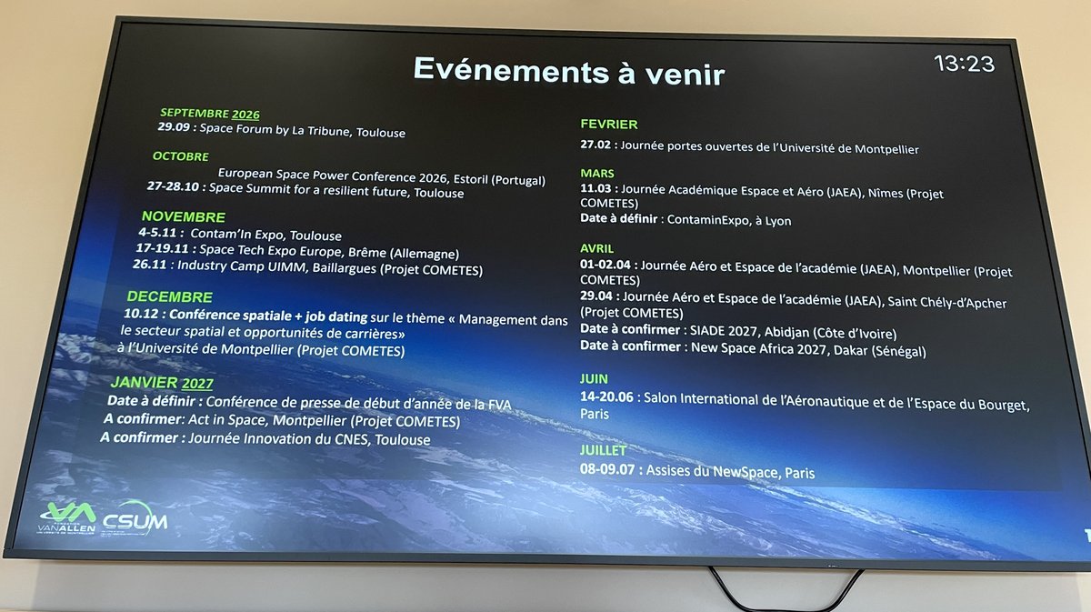 Symétrie Centre spatial de l'Université de Montpellier Fondation Van Allen 20 ans ROBUSTA le CubeSat (Photo Anthony Maurin)