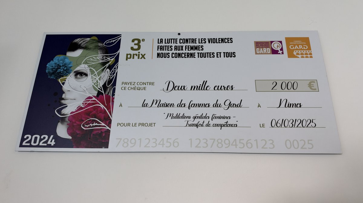 Maison des Femmes du Gard au CHU Carémeau avec pour marraine Alexandra Lamy (Photo Anthony Maurin)
