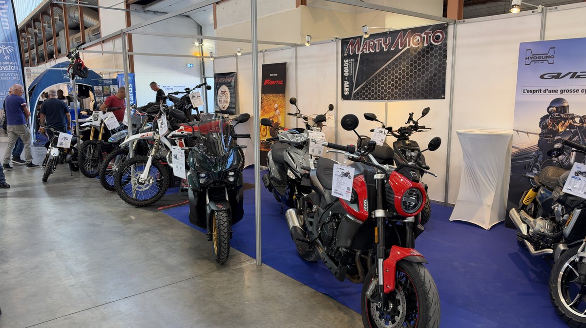 Salon de la moto 2026 à Nîmes (Photo Anthony Maurin)