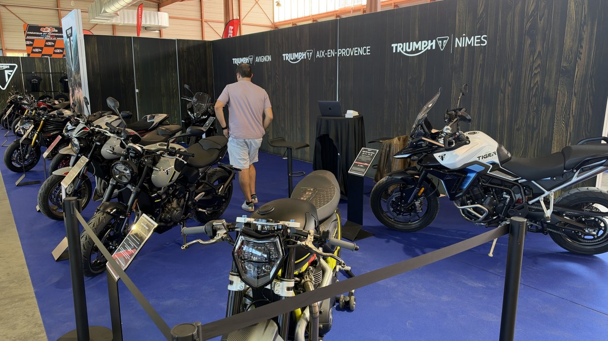 Salon de la moto 2026 à Nîmes (Photo Anthony Maurin)