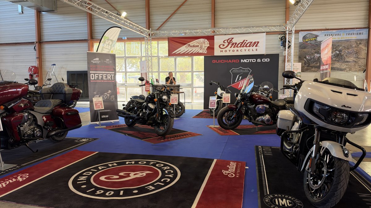 Salon de la moto 2026 à Nîmes (Photo Anthony Maurin)
