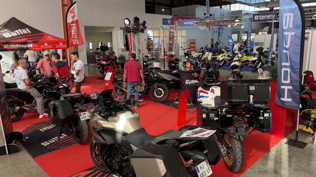 Salon de la moto 2026 à Nîmes (Photo Anthony Maurin)