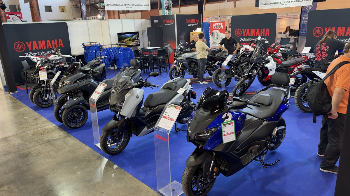Salon de la moto 2026 à Nîmes (Photo Anthony Maurin)