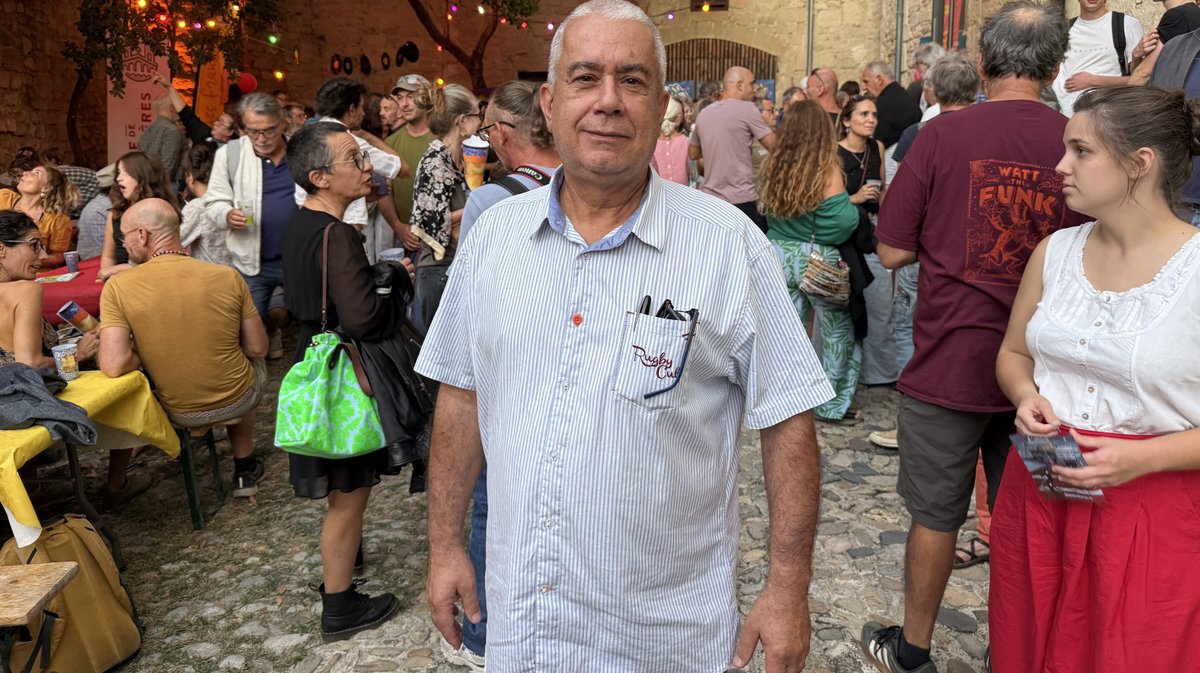 Marc Larroque, conseiller départemental et maire de Salinelles