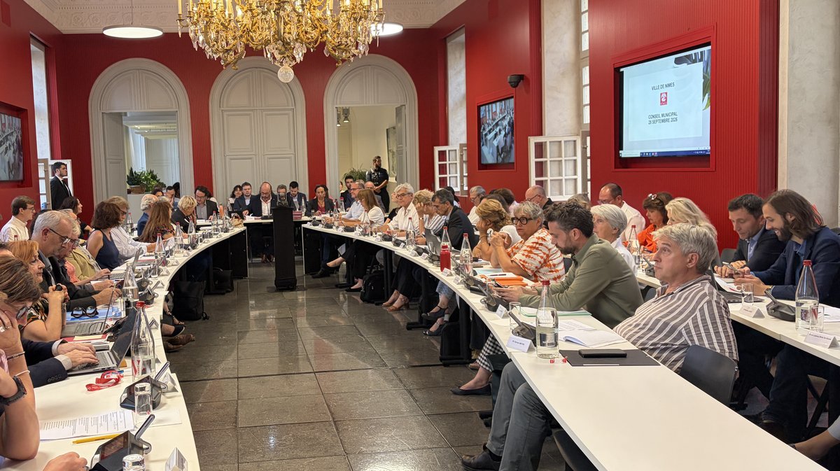 Ce lundi soir en conseil municipal à Nîmes