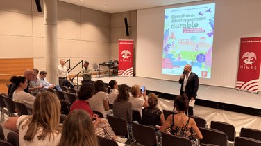 Lancement de la Semaine du développement durable 2026 à Carré d'Art (Photo Anthony Maurin)