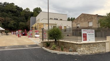 Inaugurartion du nouveau siège de la Communauté de Communes du Pont du Gard (Photo Anthony Maurin)