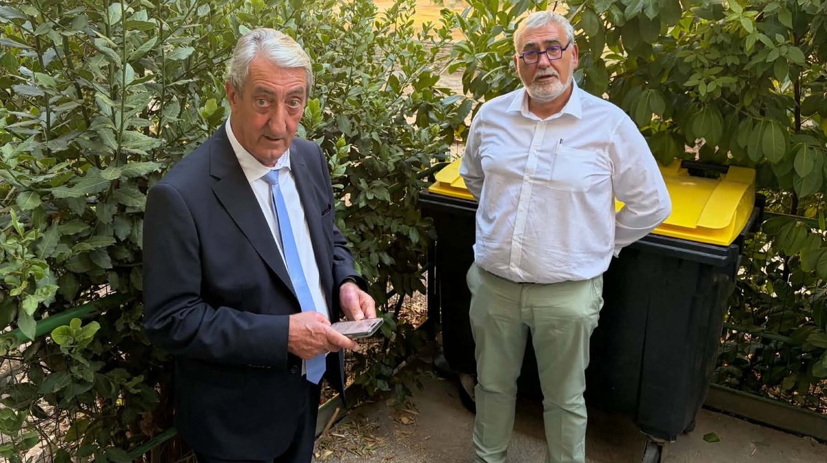 Dimanche 27 septembre, Denis Bouad et Christophe Serre attendant les résultats