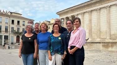 Les responsables du parti gardois