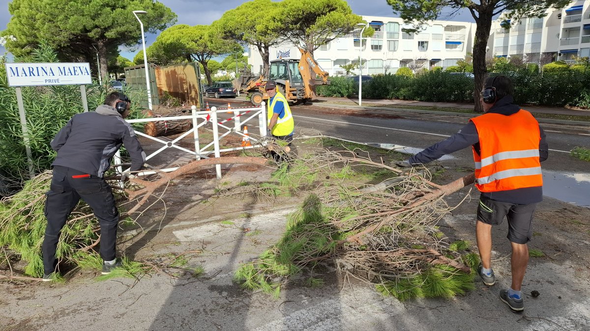agents petite camargue tornade grau du roi