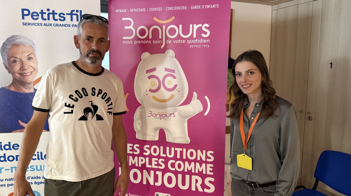 Bertrand Bianciotto et Chloé Gorzala Bonjours Présence 30