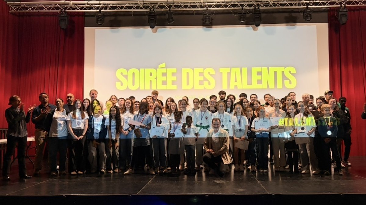 Les talents anglois réunis dans la salle du Forum pour une soirée saluant leurs résultats sportifs de la saison.