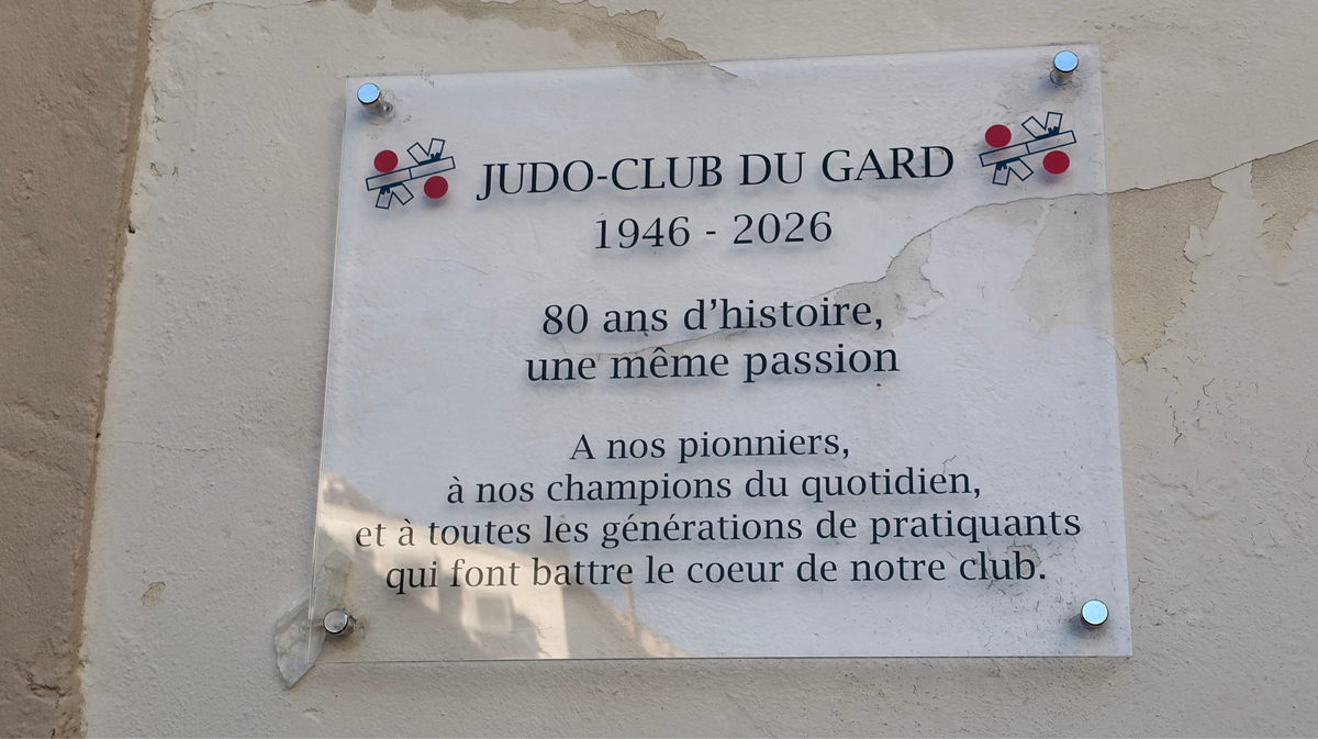 Le Judo Club du Gard célèbre 80 ans d’histoire