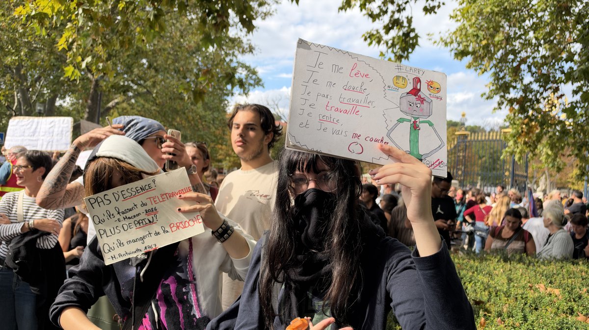 Manifestation de Nîmes le 17 octobre  2026 (Photo Anthony Maurin)