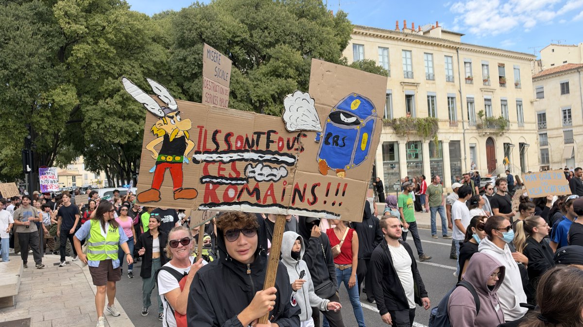 Manifestation de Nîmes le 17 octobre  2026 (Photo Anthony Maurin)
