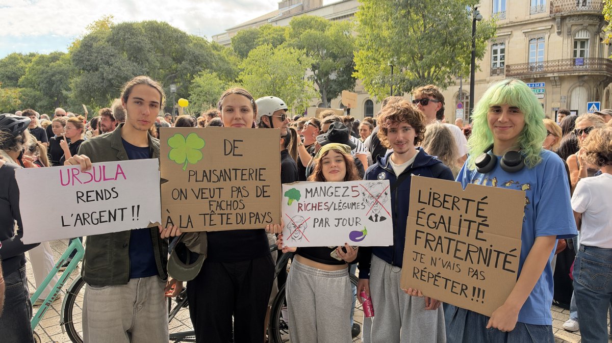 Manifestation de Nîmes le 17 octobre  2026 (Photo Anthony Maurin)