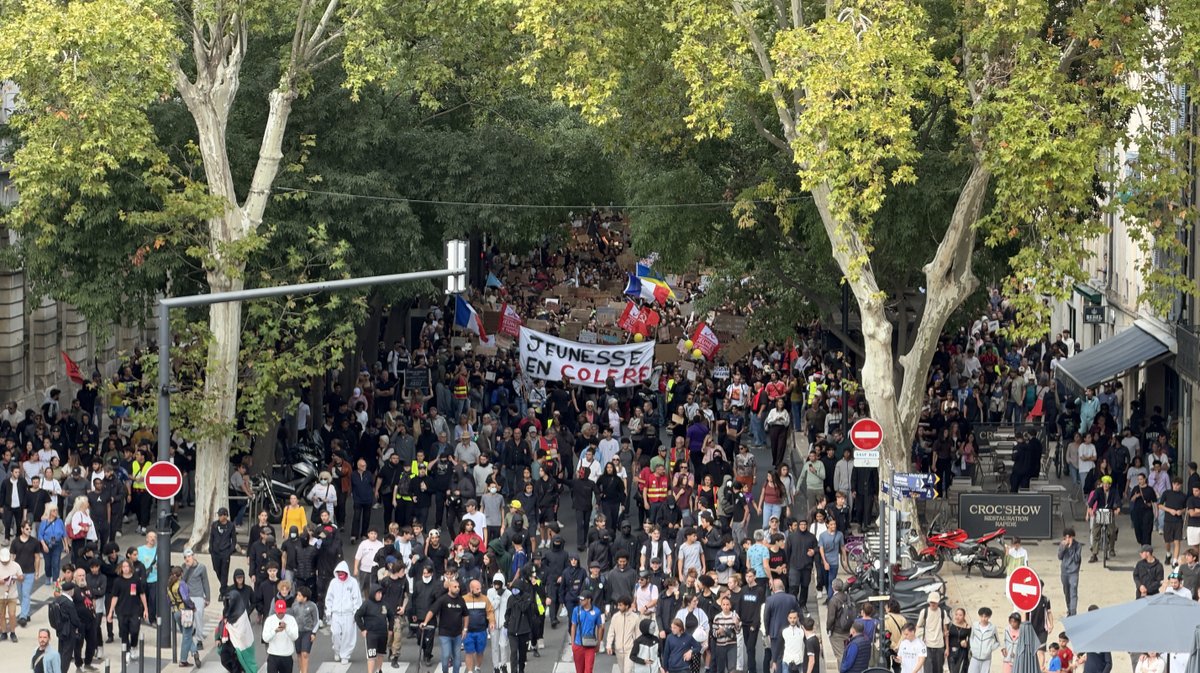 Manifestation de Nîmes le 17 octobre  2026 (Photo Anthony Maurin)