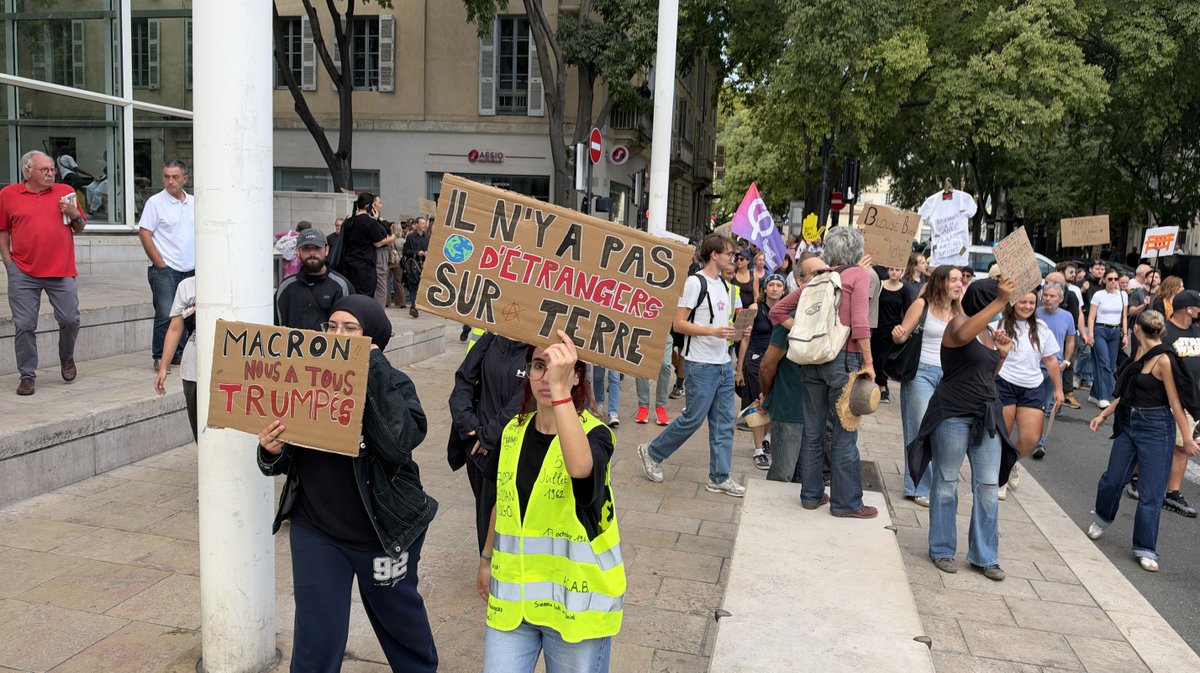 Manifestation de Nîmes le 17 octobre  2026 (Photo Anthony Maurin)