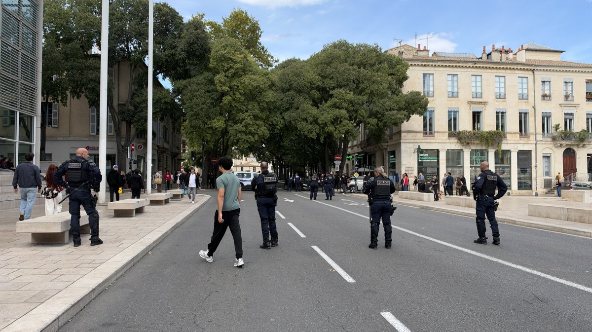 Manifestation de Nîmes le 17 octobre  2026 (Photo Anthony Maurin)