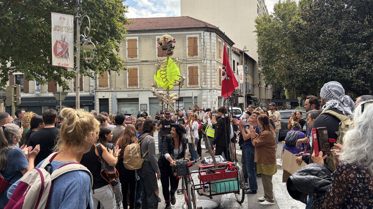 Manifestation à Alès le 17 octobre.