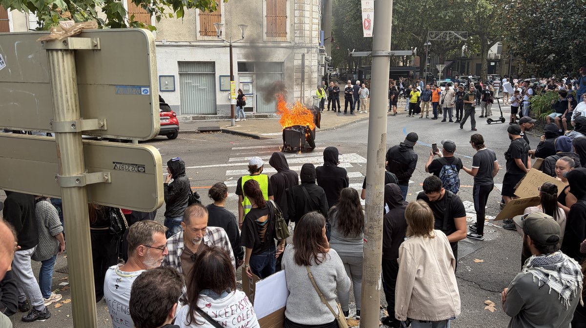 Manifestation à Alès le 17 octobre.