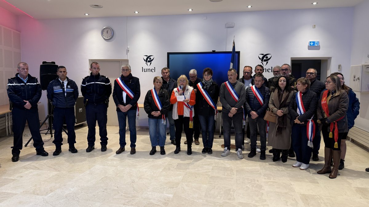 Lunel rassemblement républicain 17 octobre