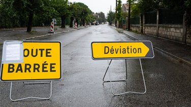 Route coupée