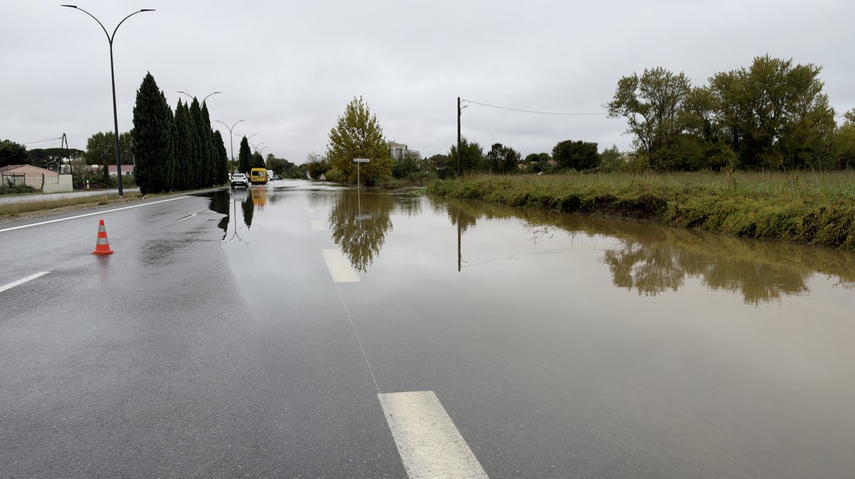 Pluie inondations Nîmes octobre 2026 (Photo Anthony Maurin)