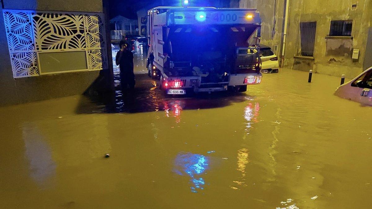 Inondation Lunel 19 octobre