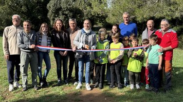 Inauguration sentier pédagogique Bernis