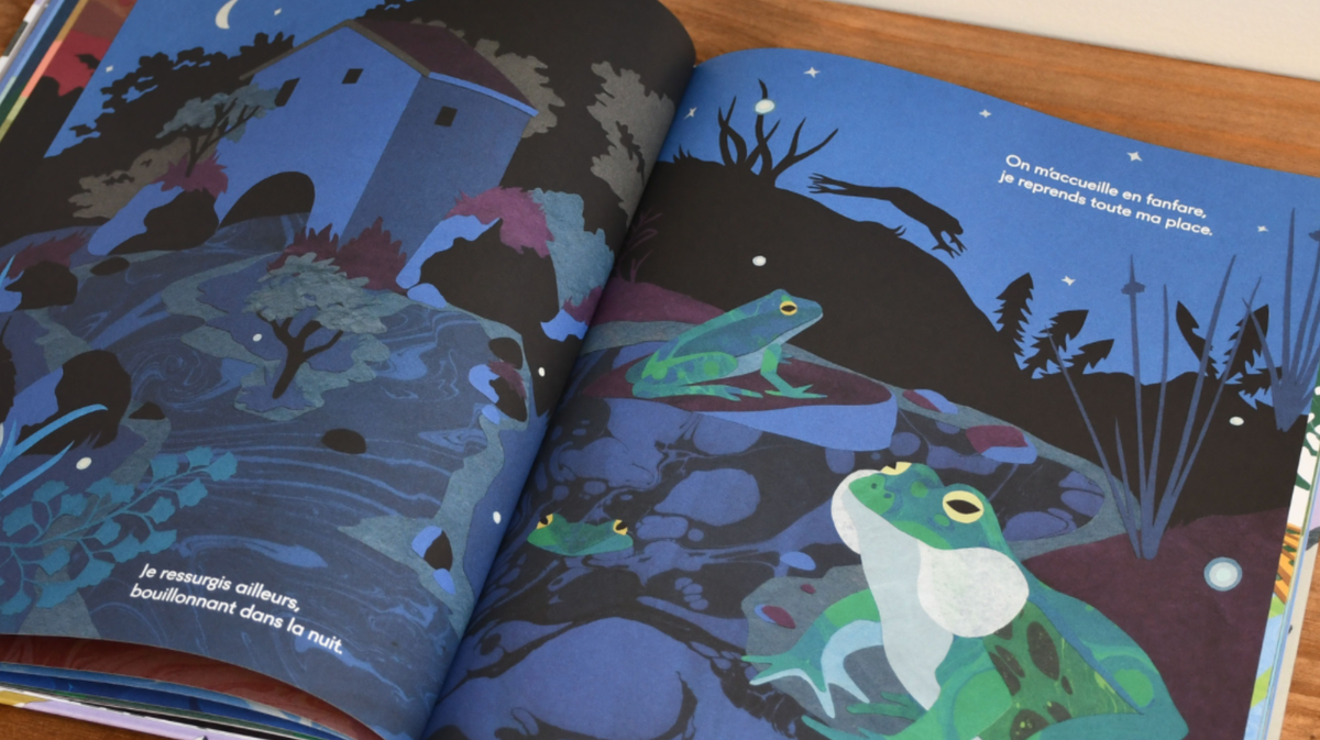 Le Voyage de Neige de l'illustratrice Manon Galvier