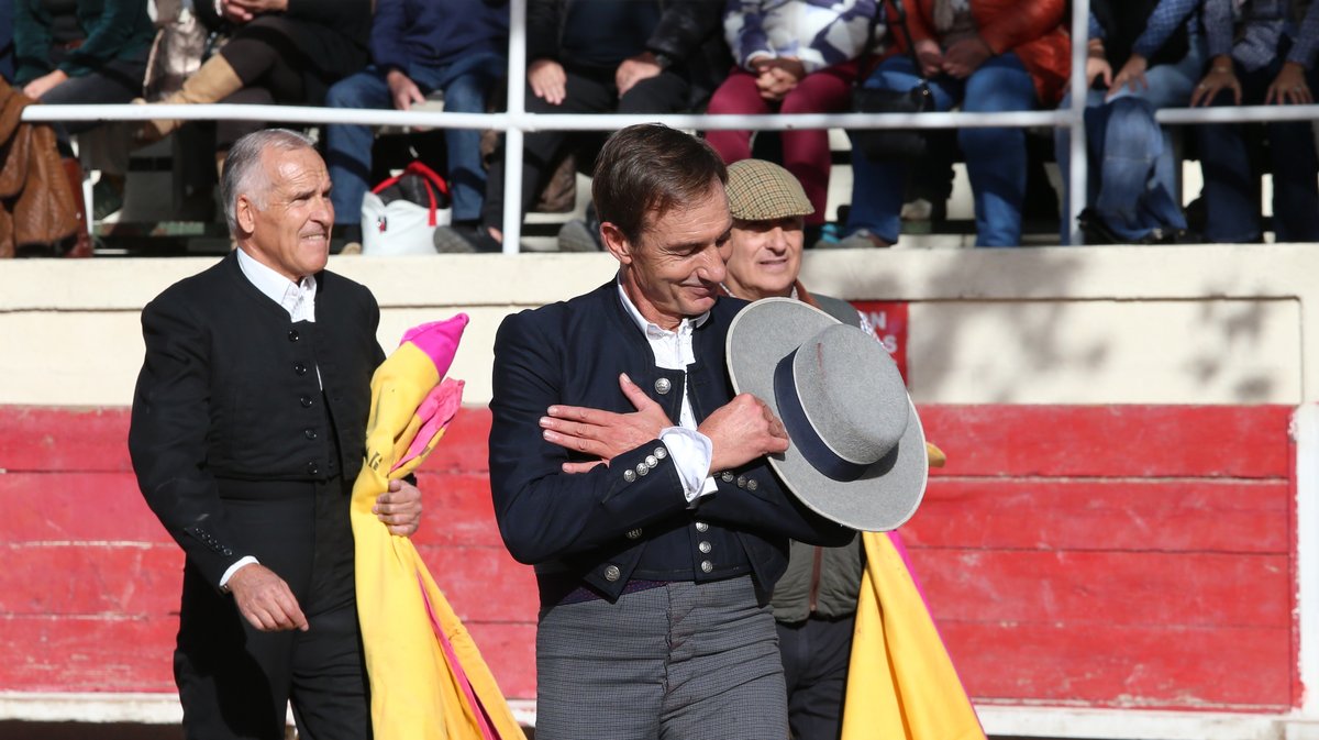 Fourques Festival hommage à Patrick Laugier de Las Dos Hermanas pour Manolo Sanchez, Javier Conde, Curro Diaz, Lalo de Maria, Victor et Joachim Cadenas (Photo Anthony Maurin)