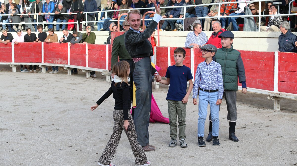 Fourques Festival hommage à Patrick Laugier de Las Dos Hermanas pour Manolo Sanchez, Javier Conde, Curro Diaz, Lalo de Maria, Victor et Joachim Cadenas (Photo Anthony Maurin)