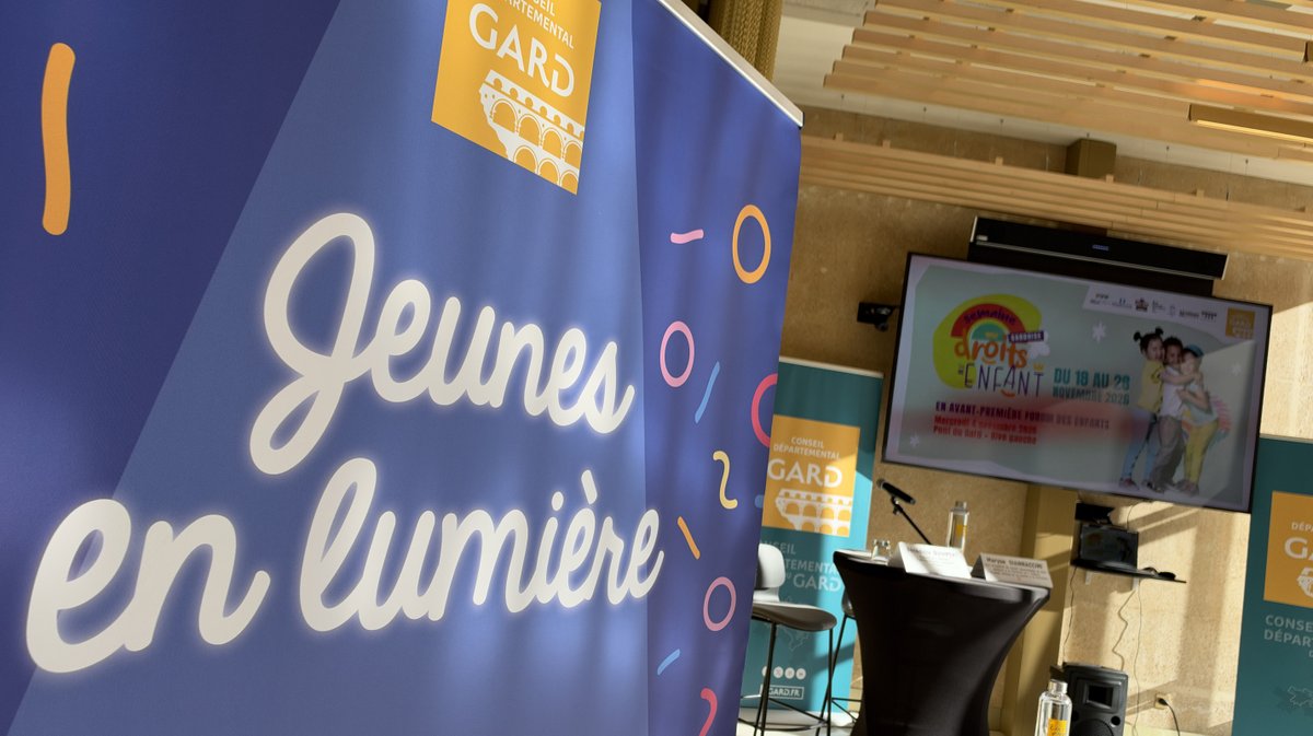 La semaine gardoise des droits de l'enfant au Département du Gard (Photo Anthony Maurin)