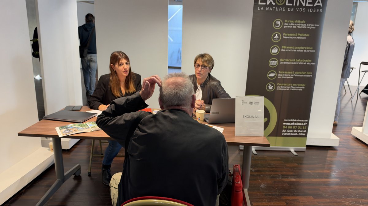 Recrutement via France Travail dans le secteur du BTP à Nîmes métropole (Photo Anthony Maurin)