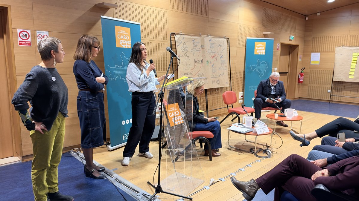 Conseil départemental du Gard, service public départemental de l'autonomie et conférence territoriale de l'autonomie (Photo Anthony Maurin)