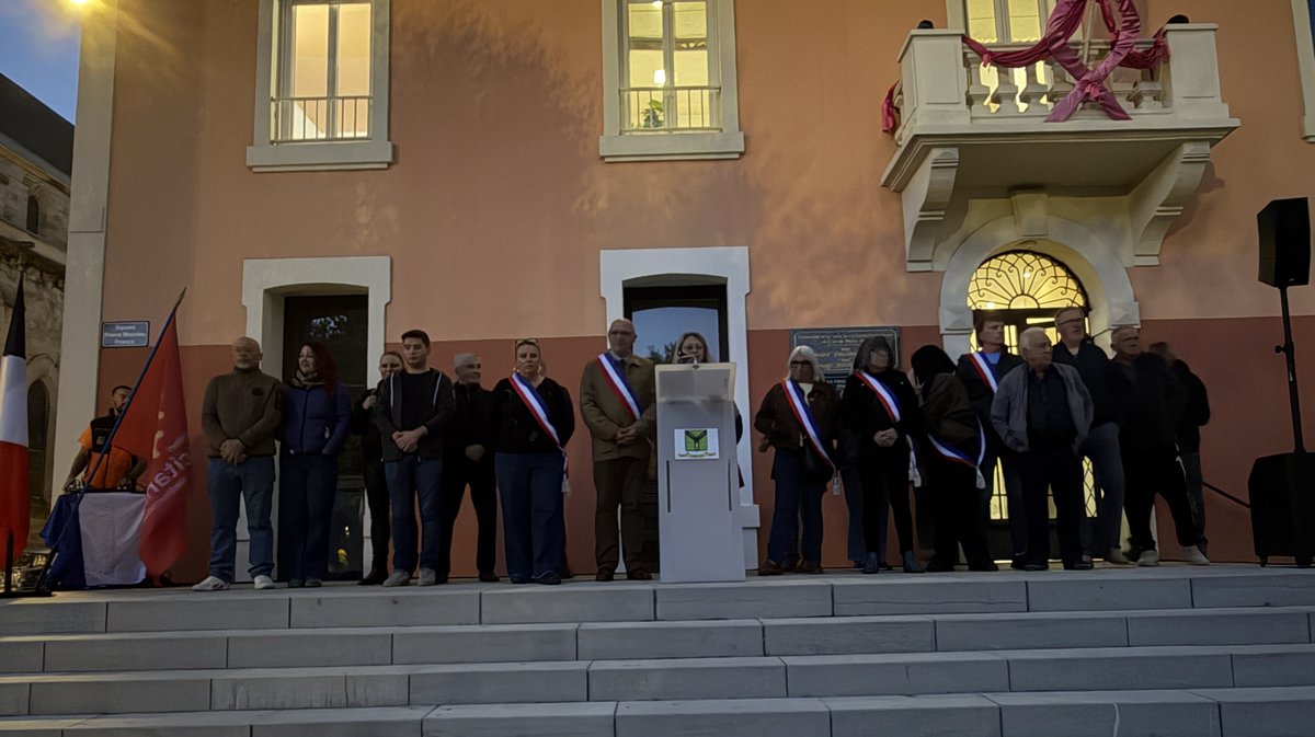 La Grand-Combe rassemblement contre la haine