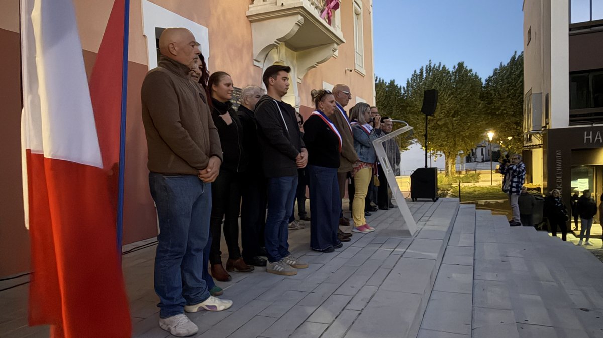 La Grand-Combe rassemblement contre la haine