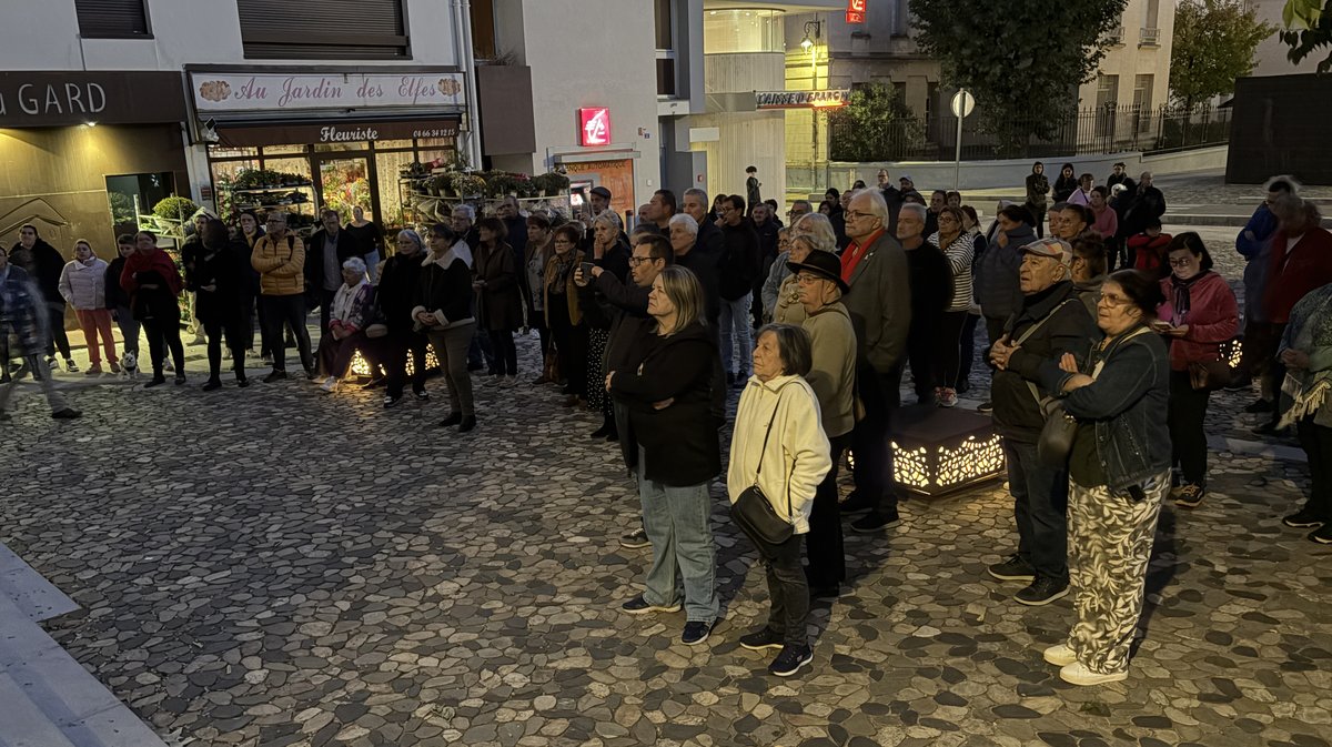 La Grand-Combe rassemblement contre la haine