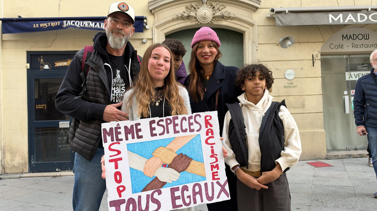 Rassemblement contre la haine et la violence raciste (Photo Anthony Maurin)