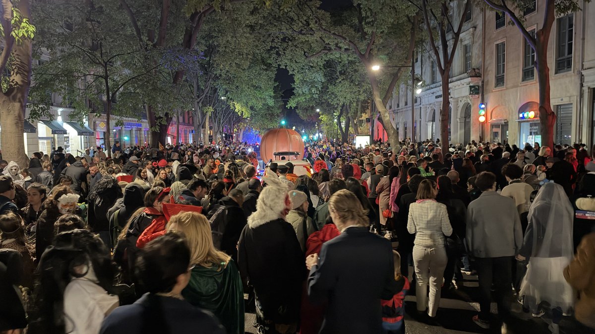 Première parade d'Halloween à Nîmes (Photo Anthony Maurin)