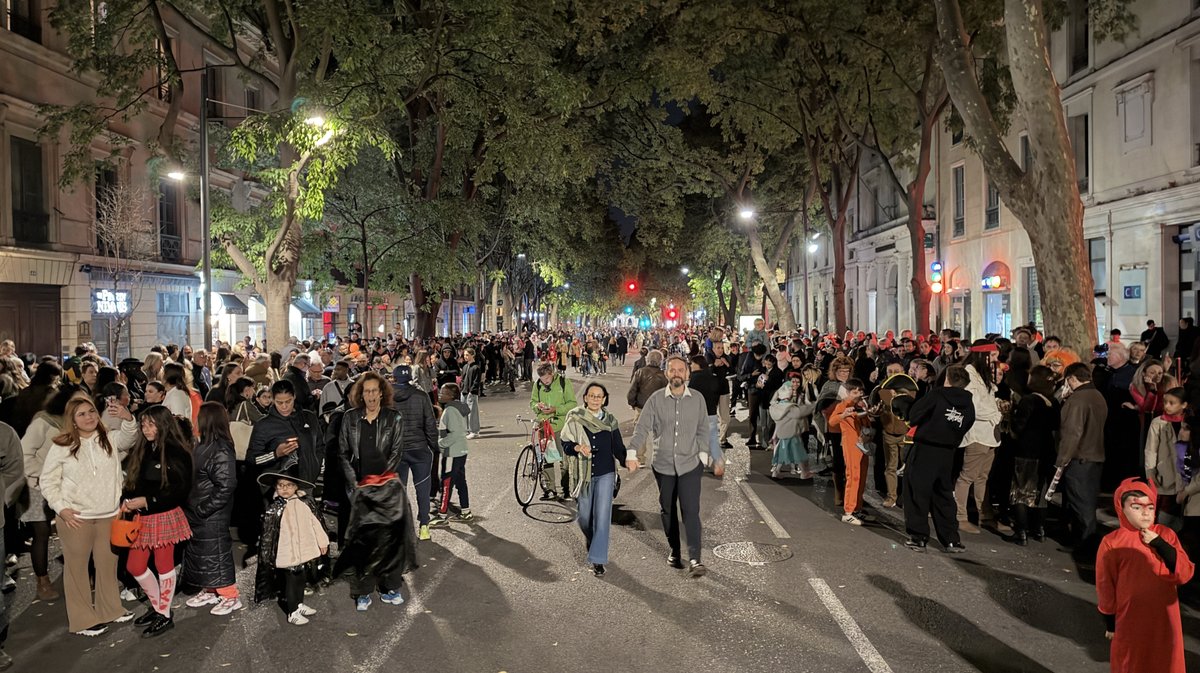 Première parade d'Halloween à Nîmes (Photo Anthony Maurin)