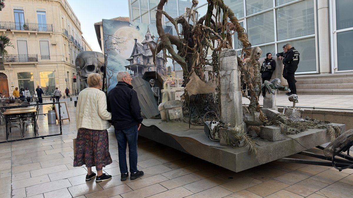 Première parade d'Halloween à Nîmes (Photo Anthony Maurin)