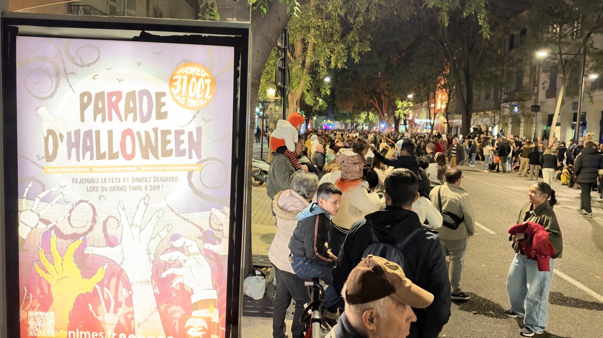 Première parade d'Halloween à Nîmes (Photo Anthony Maurin)